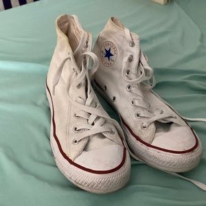 White high top converse